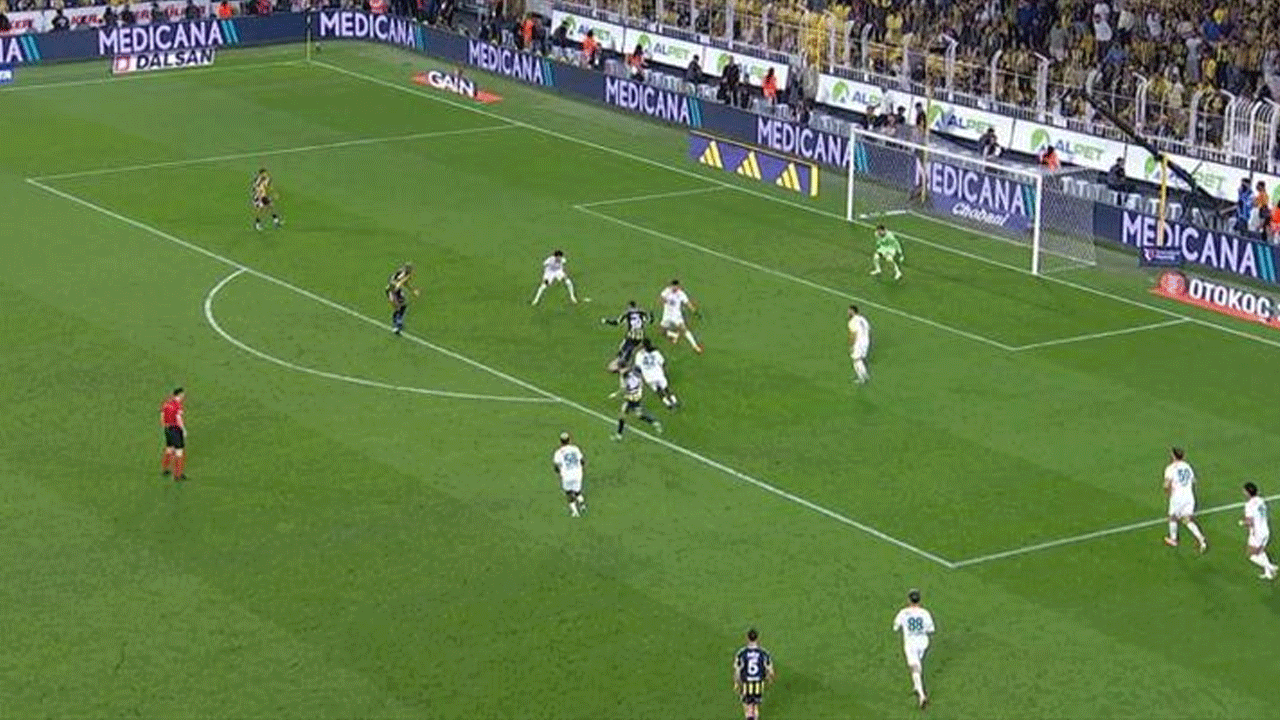 Kadıköy'de son dakika şoku! Fenerbahçe:2 Alanyaspor:2