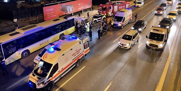 Kadıköy'de trafik kazası