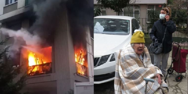 Kadıköy'de yangın: 1 kişi öldü