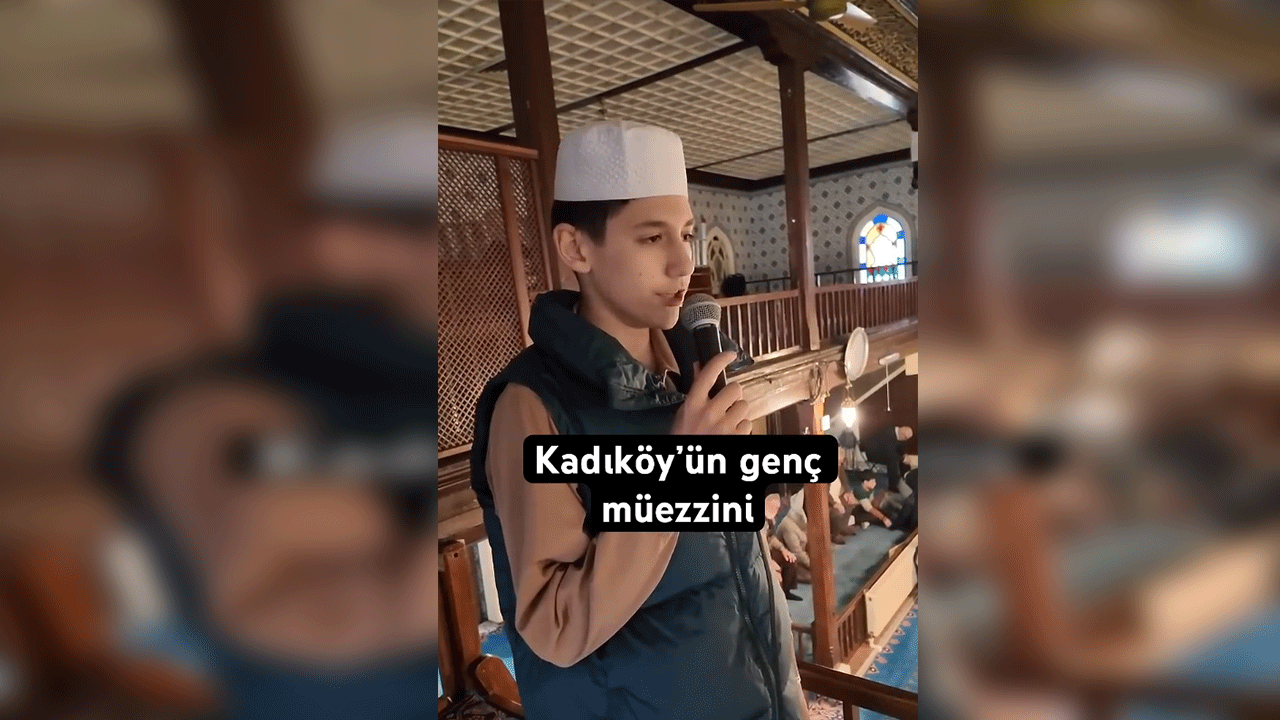 Kadıköy’ün genç müezzini öyle bir kamet getirdi ki… Kalpler ürperdi, sosyal medya ayağa kalktı!