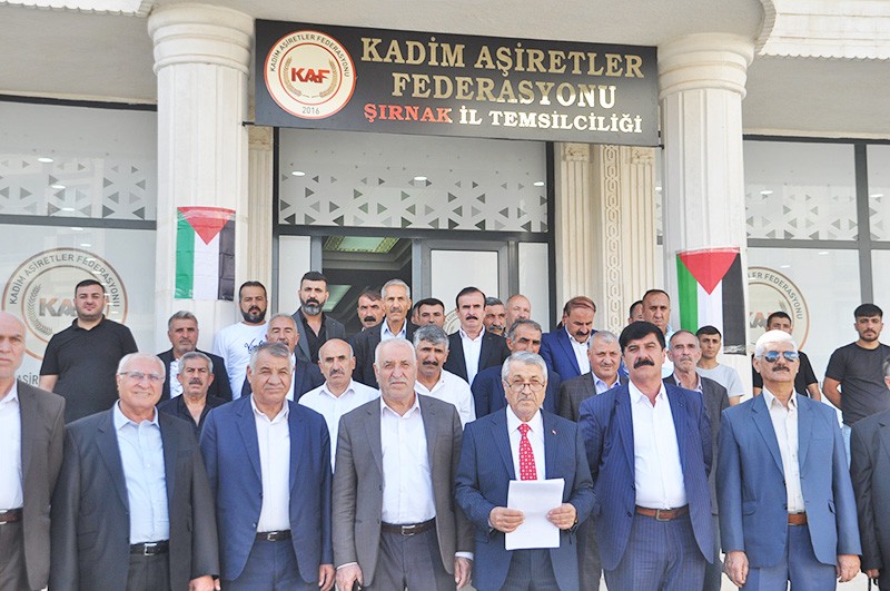 Kadim Aşiretler Federasyonu Şırnak'ta toplandı: Siyonist İsrail’e lanet yağdırdılar