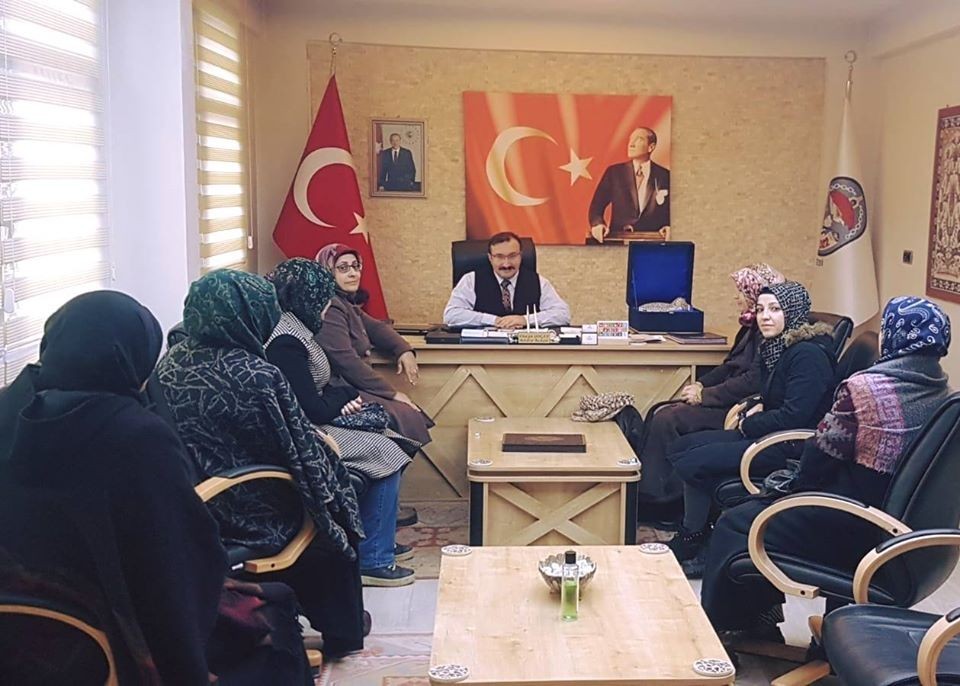 Kadın girişimcilerden Başkan Doğan’a teşekkür ziyareti 
