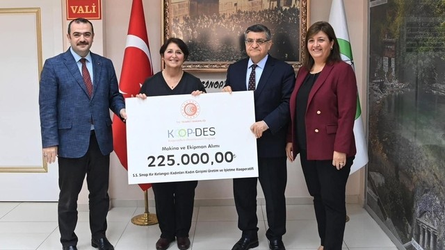 Kadın girişimcilere 988 bin 412 lira destek verildi