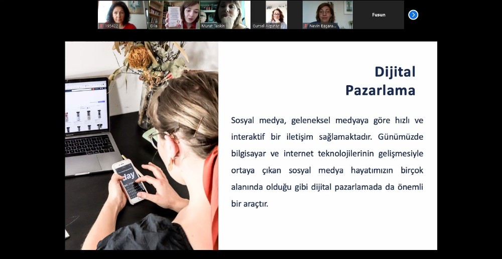 Kadın girişimcinin hayatı internetle kolay 