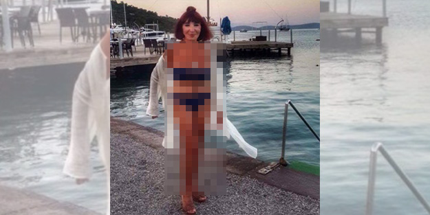 Kadın hepsine küfretmiş, 