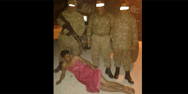 'Dekolteli' terörist yakalandı