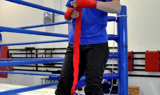 Kadın milli boksörler Kastamonu'da kampa girdi