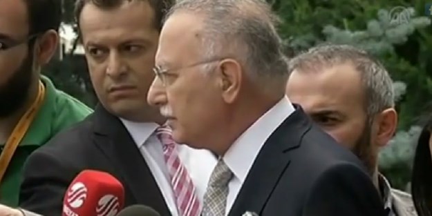 Ekmeleddin kadın muhabiri çok kızdırdı