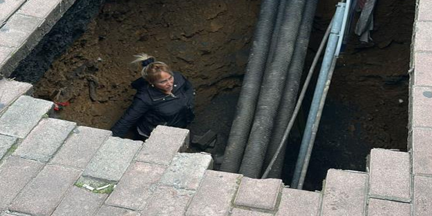Kadın neye uğradığını şaşırdı! Şişli’de akıllara zarar olay