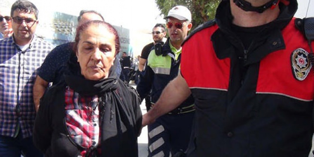 Kadın silahıyla dehşet saçtı
