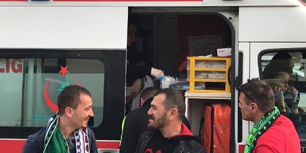 Kadın taraftar dehşet saçtı: 2 yaralı!