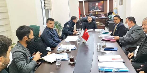 Kadına Karşı ve Aile İçi Şiddetin Önlenmesi toplantısı yapıldı