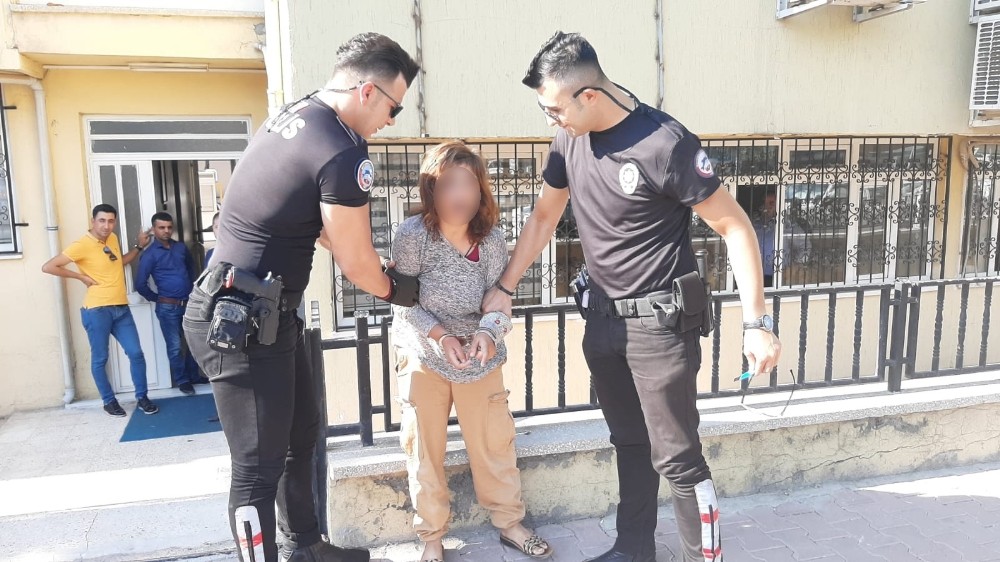 Kadına şiddet bu defa kadından geldi 