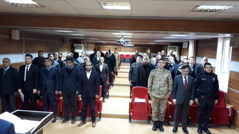 Kadına yönelik şiddetle mücadele toplantısı yapıldı 