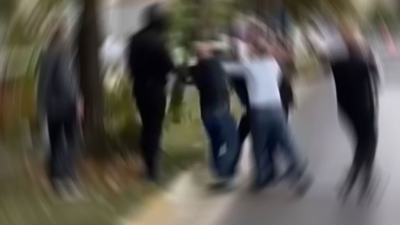 Kadını takip etti, mahalleliden dayak yedi