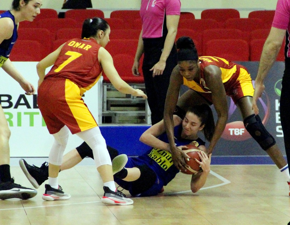 Kadınlar Basketbol Süper Ligi: Galatasaray: 80 - Fenerbahçe: 77 