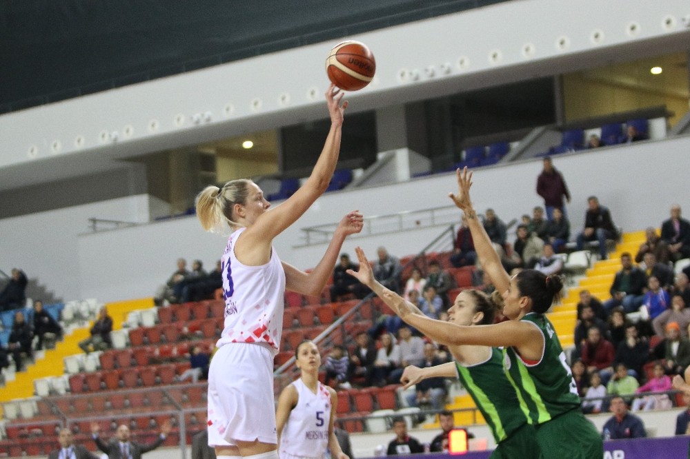 Kadınlar Basketbol Süper Ligi: Mersin Büyükşehir Belediyespor: 79 - OGM Ormanspor: 80 