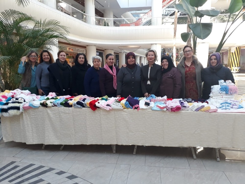 Kadınlar evde ürettikleriyle aile bütçelerine destek olmak istiyor 