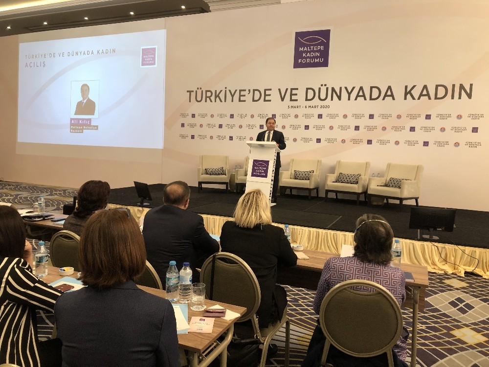 Kadınlar “Maltepe Kadın Forumu”nda buluştu 