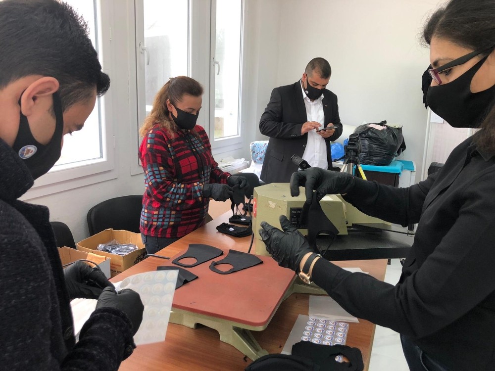 Kadınlar, toplum sağlığı için üretime geçti 