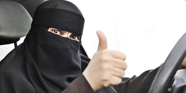 Kadınlara araba kullanma yasağı
