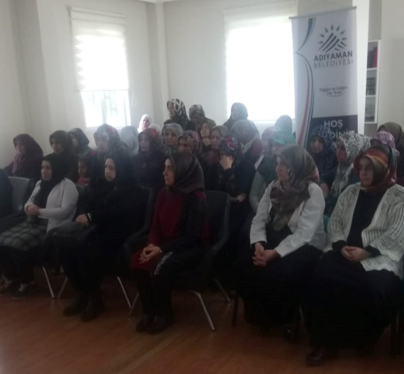 Kadınlara, ‘insanın yaradılış gayesi’ anlatıldı 