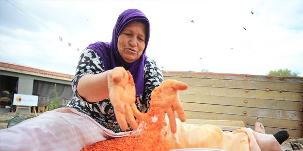 Kadınların emekleriyle tarhana...