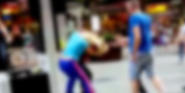 Kadınların kavgasına erkekler de müdahale edince ortalık karıştı!