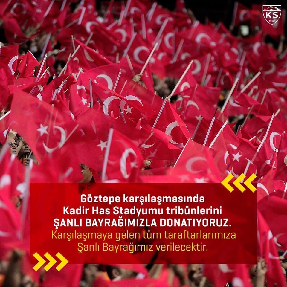 Kadir Has’ta Türk bayrağı dağıtılacak 