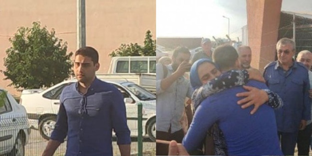 Kadir Şeker'in tahliyesinde duygusal anlar!