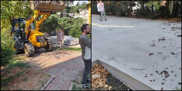 Kafanızı kuma gömün Geziciler! CHP’den çocuk parkına zulüm!
