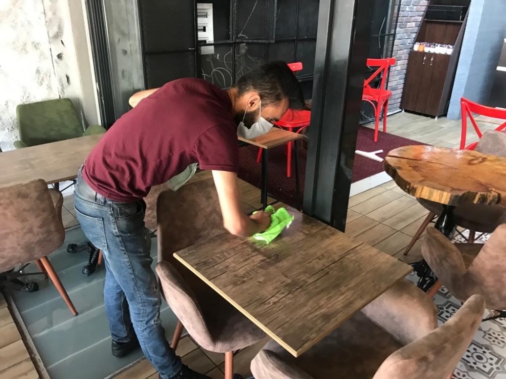 Kafe ve restoranlar vatandaşa hizmet vermeye hazır 