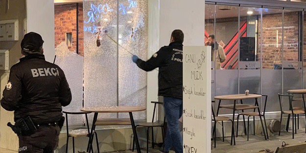 Kafeye silahlı saldırı