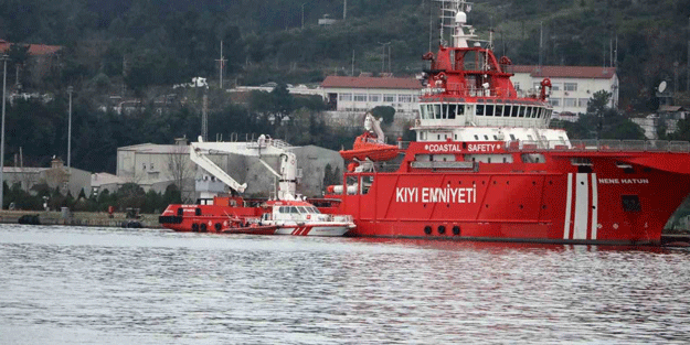 Kafkametler’in kayıp 7 mürettebatını arama çalışmaları sürüyor