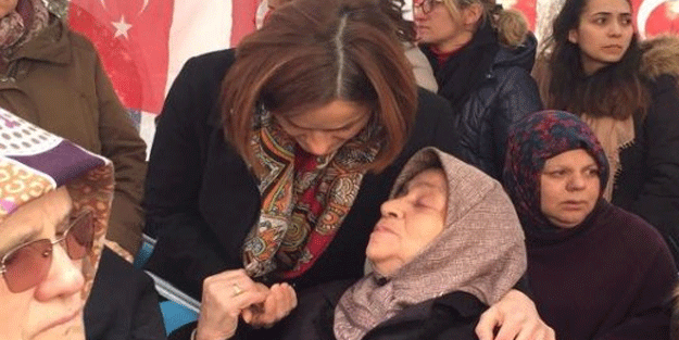 Kaftancıoğlu'ndan şehit cenazesinde takıyye