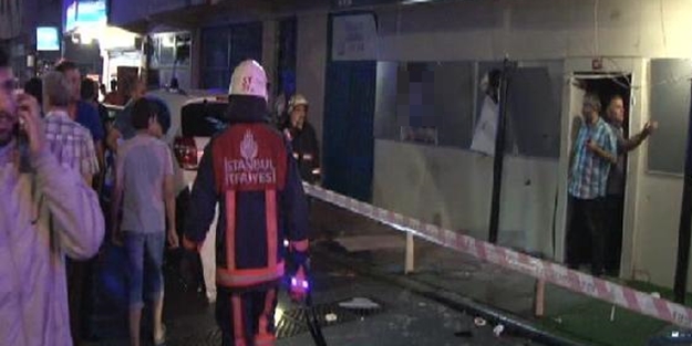 Kağıthane'de patlama! Yaralılar var