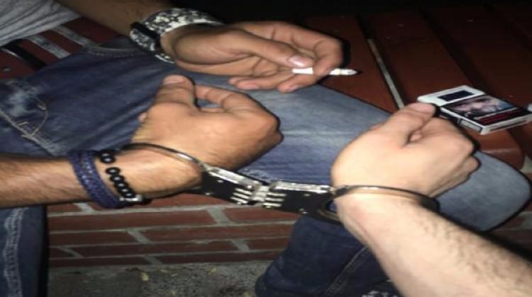 Kağıthane'de polisi şaşkına çeviren olay! Kelepçeli sazanlar