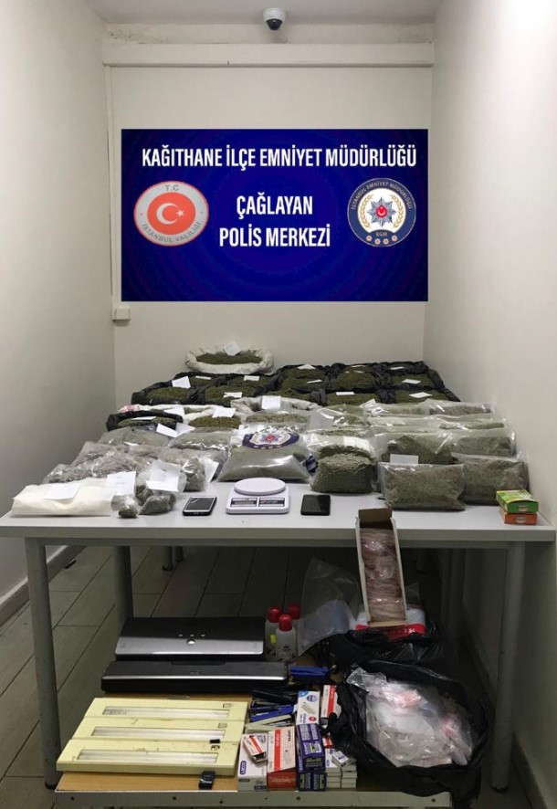 Uyuşturucu operasyonunda 2 kişi gözaltına alındı