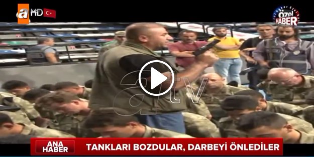 Kahraman binbaşından hainlere karşı tarihi konuşma!