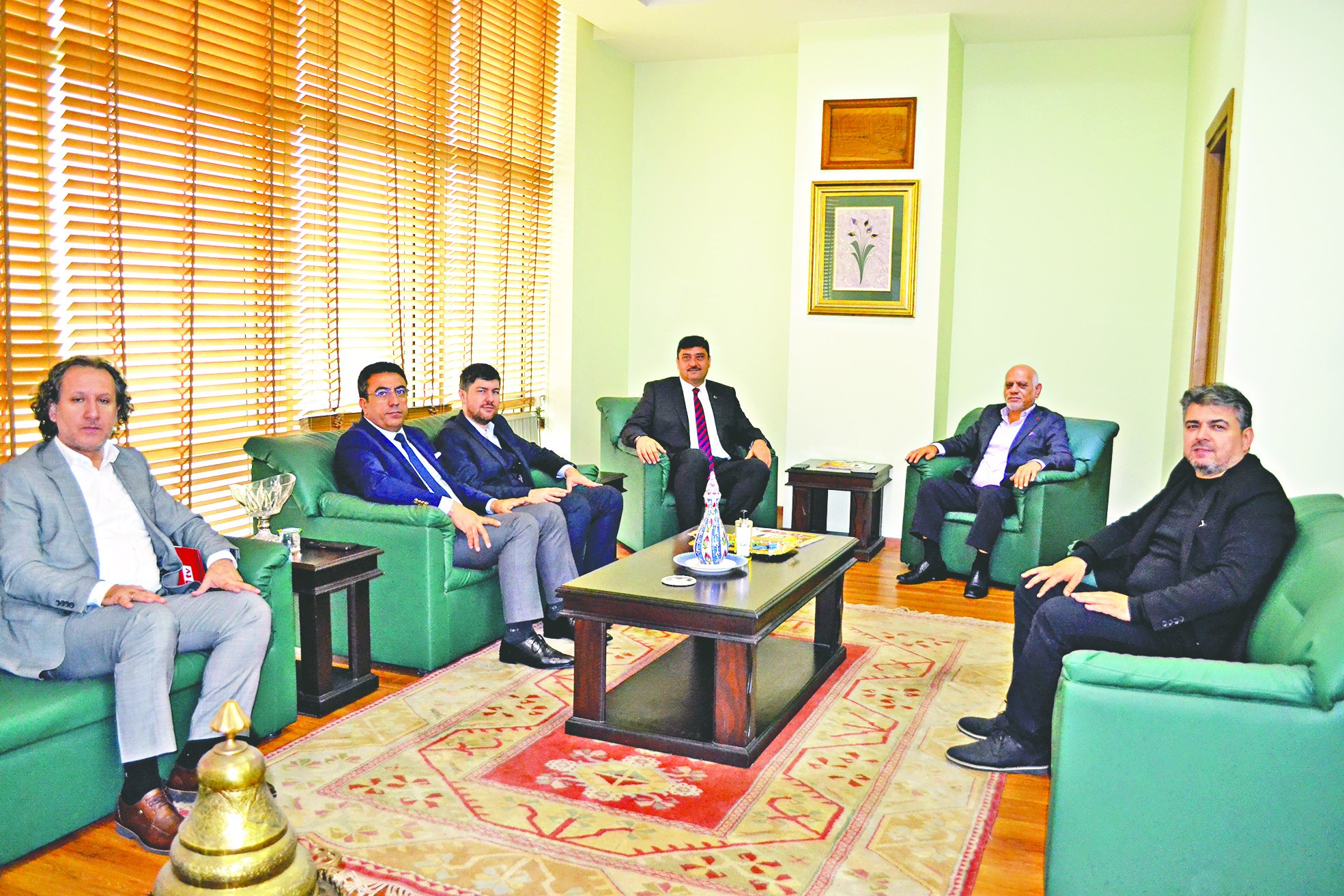  Kahramankazan Belediye Başkanı Serhat Oğuz’dan Akit Medyaya ziyaret