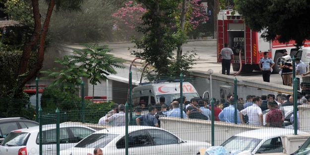 Kahramanmaraş Emniyeti'nde patlama!