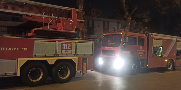 Müzede korkutan yangın!