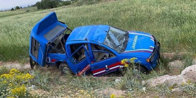 Kahramanmaraş'ta askeri araç kaza yaptı
