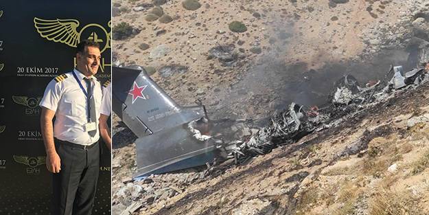 Kahramanmaraş'ta düşen uçakta hayatını kaybeden pilotla ilgili kahreden detay