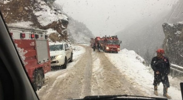 Kahramanmaraş'ta ekipler seferber oldu! Uçurumun dibinde...