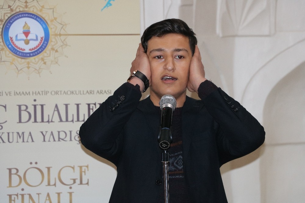 Kahramanmaraş’ta ezanı güzel okuma yarışması 