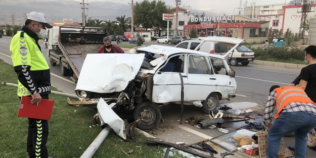 Kahramanmaraş'ta feci kaza: Yaralılar var