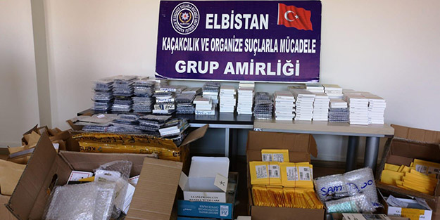 Kahramanmaraş'ta kaçakçılık operasyonu