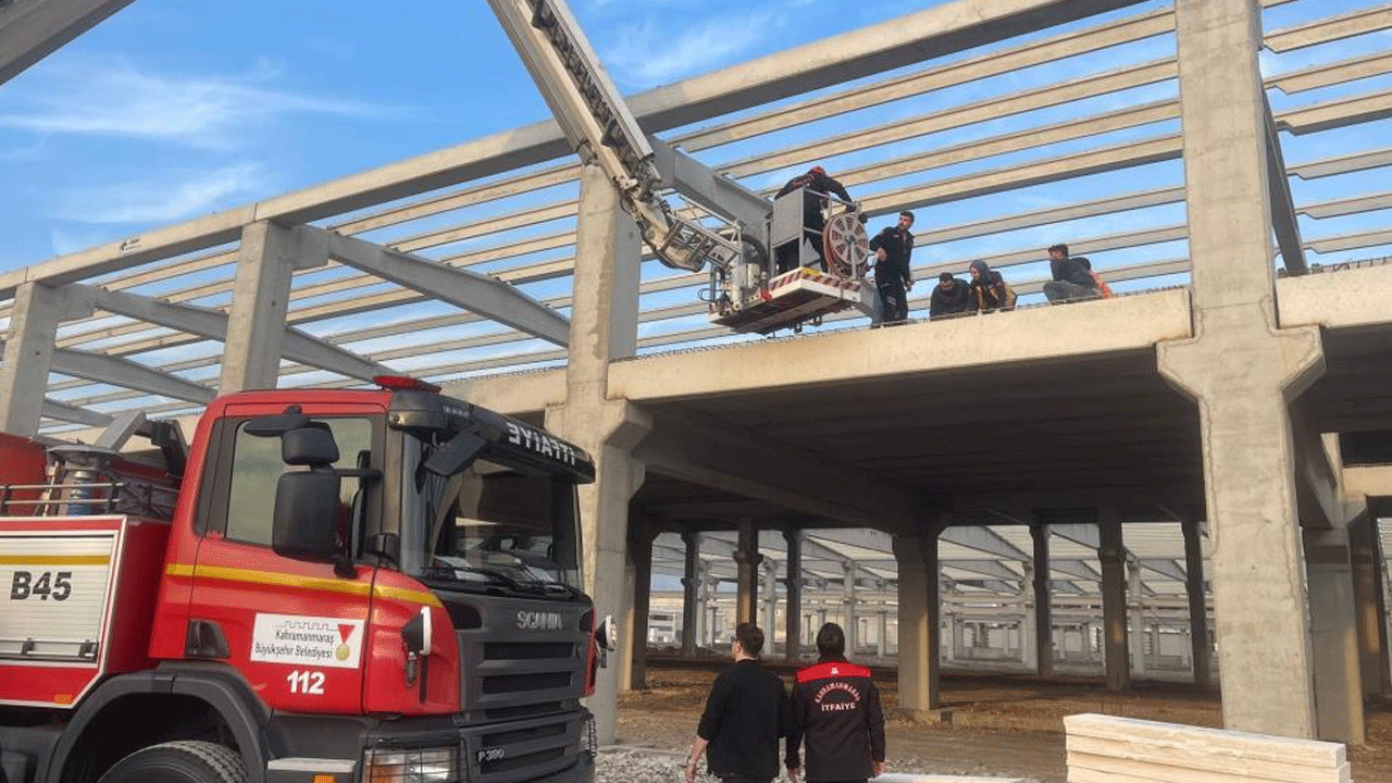 Kahramanmaraş'ta korku dolu anlar