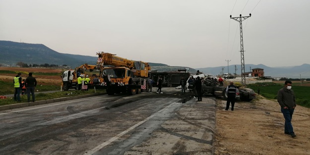 Kahramanmaraş'ta korkunç kaza!
